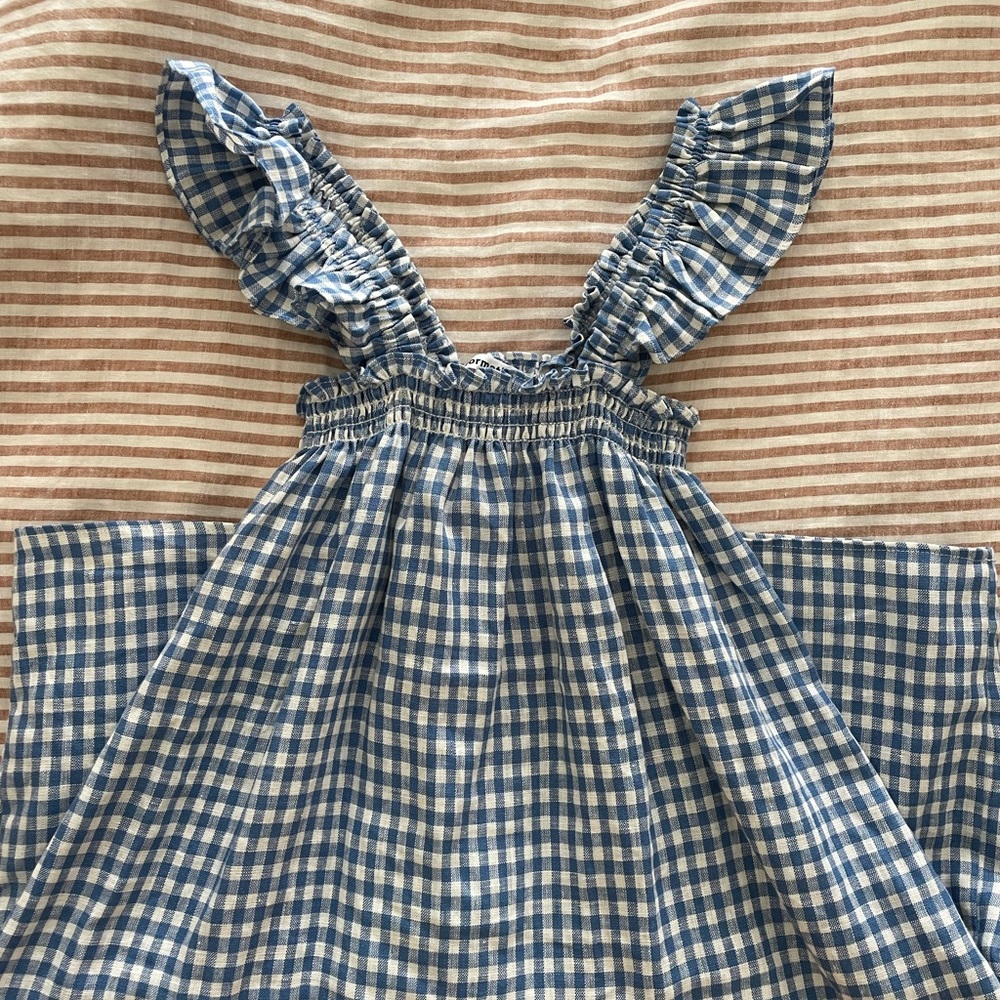 Reformation linen mini dress 🩵 NWT